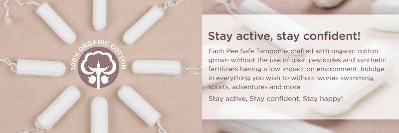 Pee Safe 100% Organic Cotton Tampons Biodegradable, Super Plus Absorbency  Pack of 16, Super Plus at Rs 1998/box, Tampon Pad in Thane