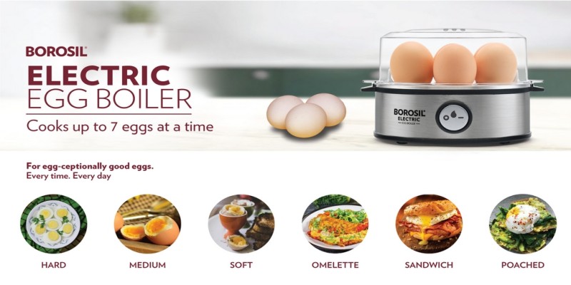 Buy Electric Egg Boiler 360 at Best Price Online in India - Borosil