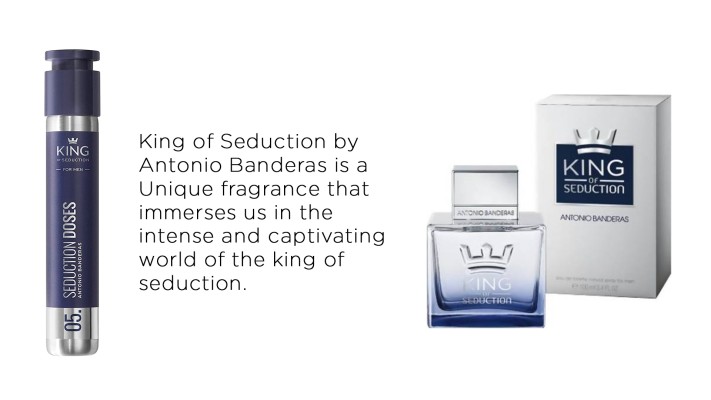 Buy ANTONIO BANDERAS Seduction Doses King of Seduction Eau de