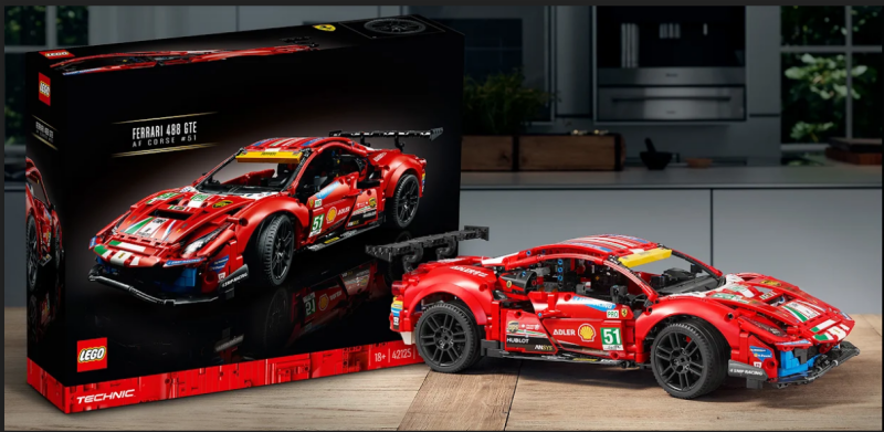 Lego technic best sale 42125 ferrari