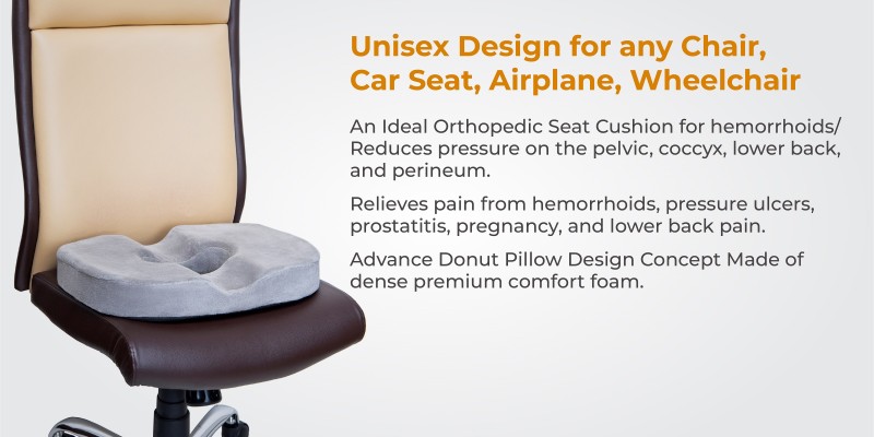 Buy SUPERFINE COMFORT Donut Seat Cushion for Piles , Fistula , Hemorrhoids  , Pregnancy Pain Relief Online at Best Prices in India - JioMart.