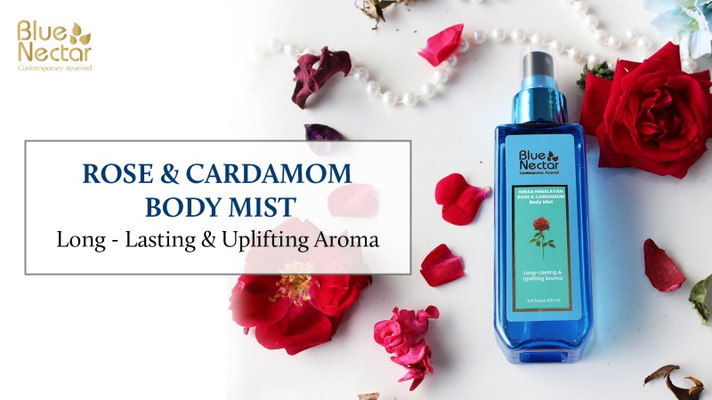 Rose and cardamom online body mist