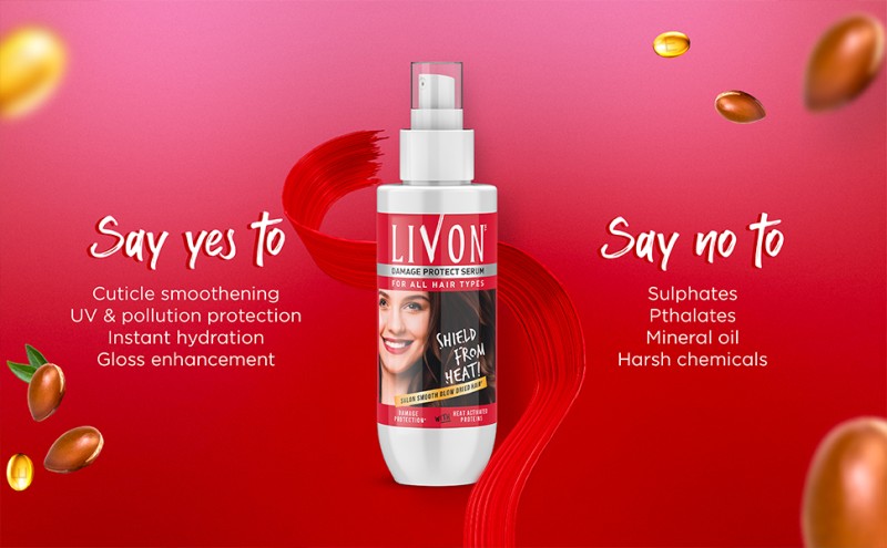 Can livon be hotsell used as heat protectant