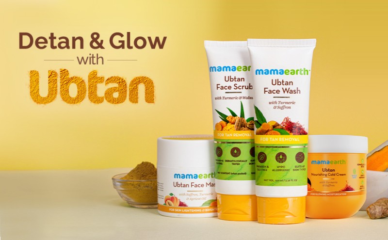 Buy Darman Ubtan Face Wash with Turmeric & Saffron Online at Best Price