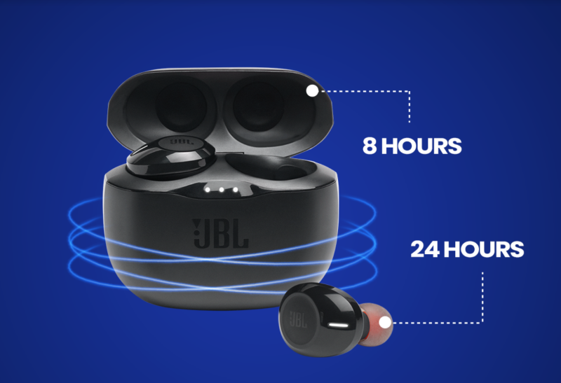 JBL Tune 125TWS with 32 Hours of Battery Life Bluetooth Headset