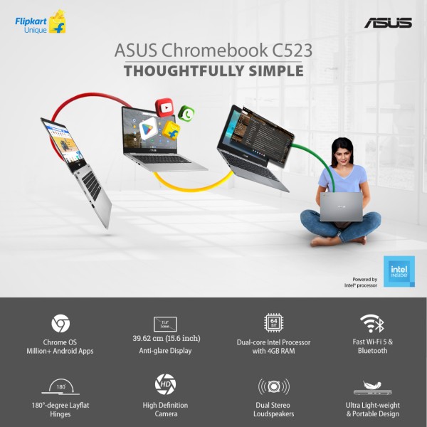 asus chromebook flipkart