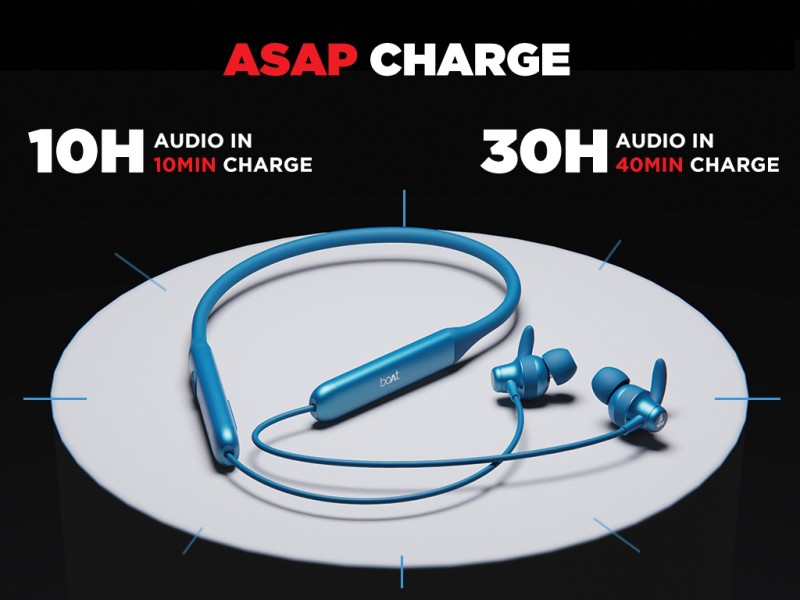 Boat rockerz 335 wireless neckband with asap charge hot sale