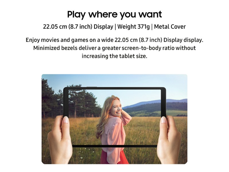 Buy Samsung Galaxy Tab A7 Lite 22.05 cm (8.7 inch) Tablet 3 GB RAM, 32 GB,  Grey, T225N Online at Best Prices in India - JioMart.