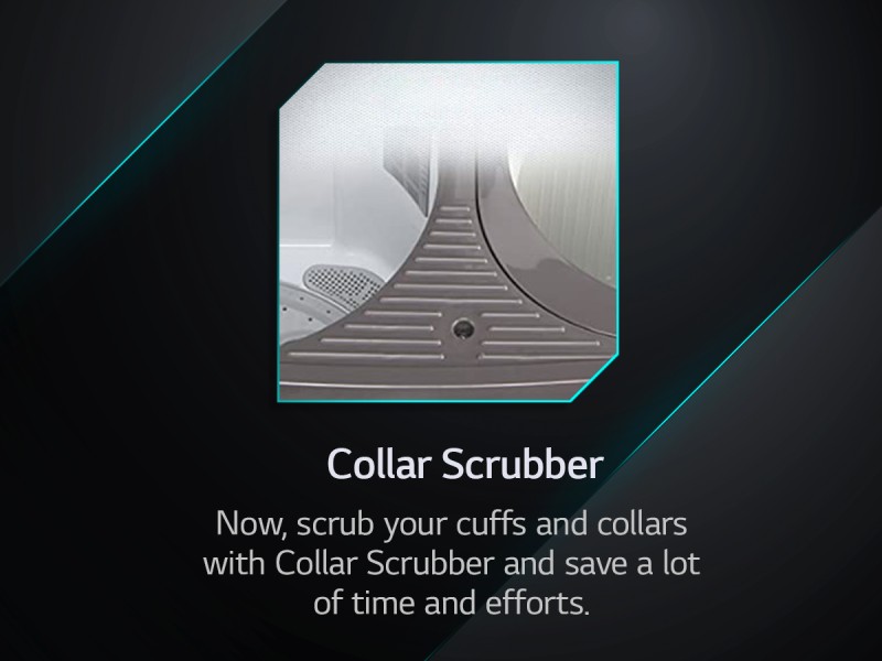 collar scrubber in washing machine