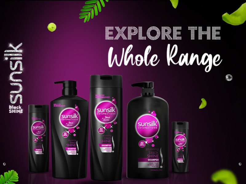 Sunsilk Stunning Black Shine Shampoo 340 ml, With Amla + Oil & Pearl  Protein, Gives Shiny, Moisturised, Fuller Hair : : Home Improvement