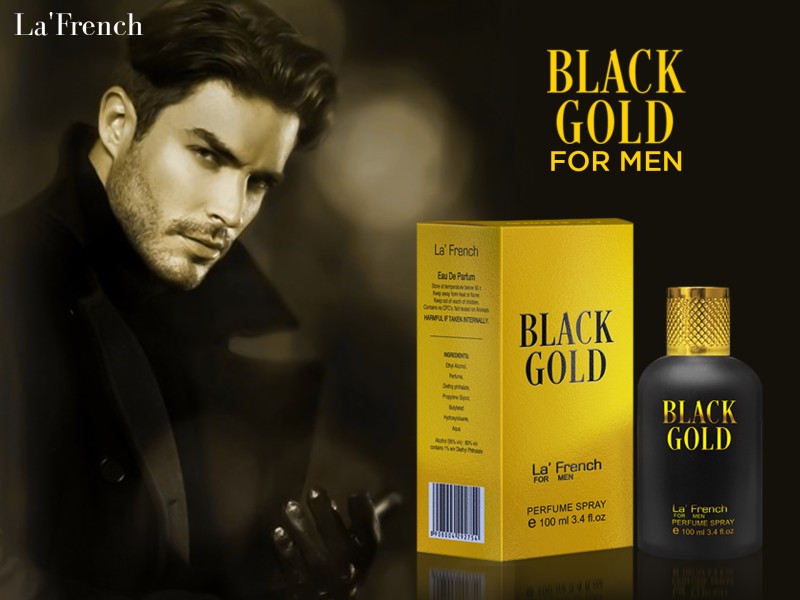 Buy La French BLACK GOLD Perfume Long Lasting Classic Fragrance