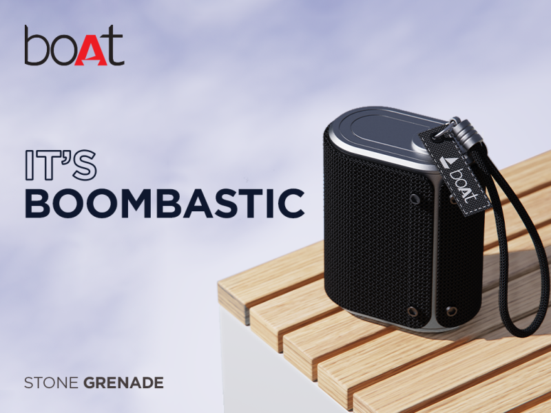 Boat stone grenade bluetooth 2024 speaker