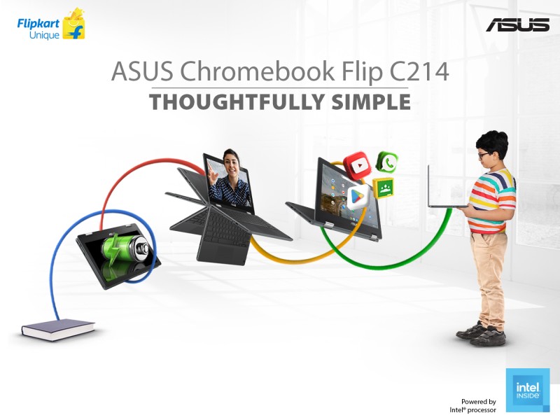 asus chromebook flipkart