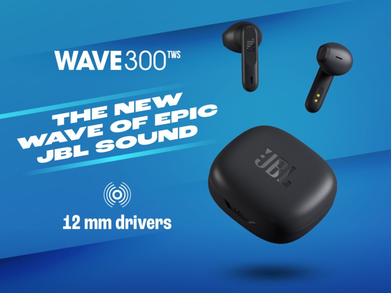 JBL Wave 300 TWS, 26Hr Playtime, Open-Ear Design, JBL Epic Sound, Touch  Control Bluetooth Headset Price in India - Buy JBL Wave 300 TWS, 26Hr  Playtime, Open-Ear Design, JBL Epic Sound, Touch