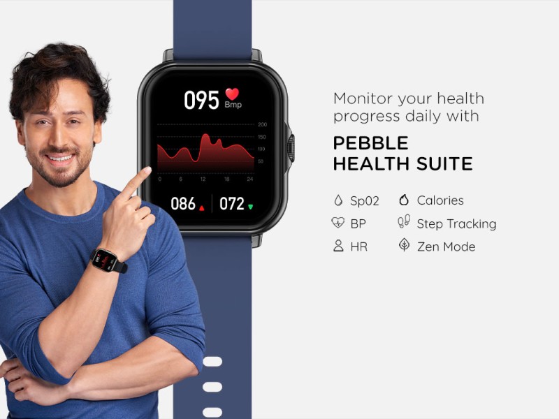 Pebble cardio 2024 fitness tracker