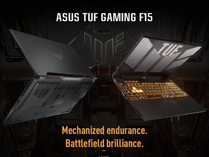 ASUS TUF Gaming F15 (FX507ZI-F15.I74070) 15.6 144Hz Full HD IPS-Level  (100% sRGB) Gaming Laptop w / NVIDIA GeForce RTX 4070 8GB GDDR6 (Core  i7-12700H)