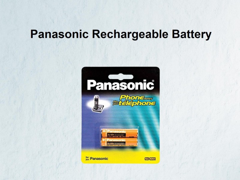 Panasonic Rechargeable Ni-MH AAA For Cordless Phone And Toys Battery -  Panasonic 