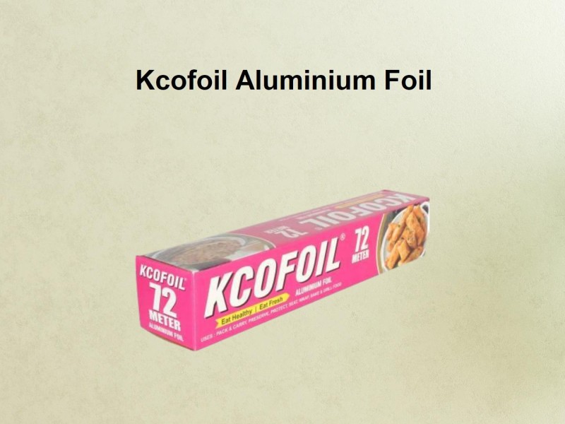 Kcofoil 72M Aluminium Silver Kitchen Foil Roll Paper Aluminium Foil : Buy  Online at Best Price in KSA - Souq is now : Health