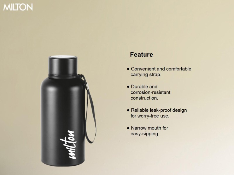 Milton Thermosteel Bottle - Personalized Metal Bottle - 550ML