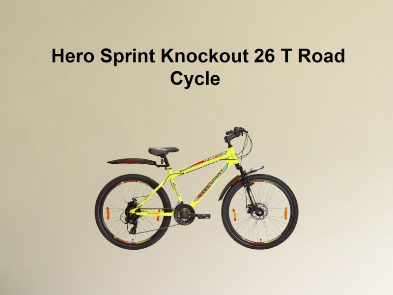 Hero sprint knockout 26t road cycle new arrivals