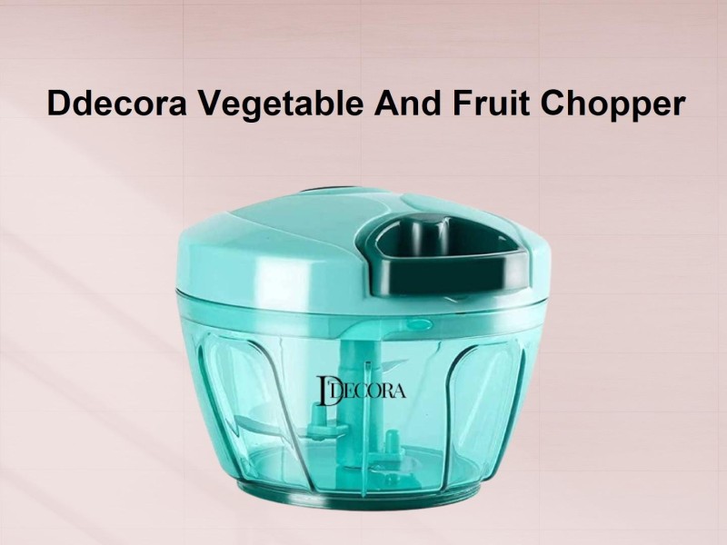 Buy Porslin Pink Plastic Dori Handy Manual Vegetable And Fruit Chopper, 1 L  Online at Best Prices in India - JioMart.