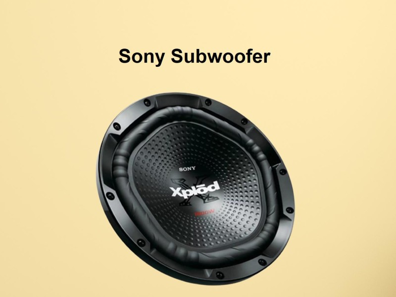 Sony subwoofer for sales car