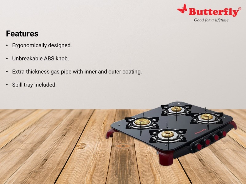 butterfly signature 4 burner