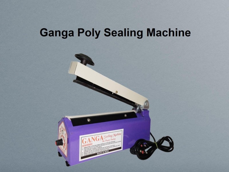 Ganga Packing Machine 8 Inches Poly Bag Heat Sealing Machine Table