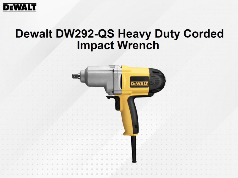 DEWALT 13mm Heavy Duty Corded Impact Wrench