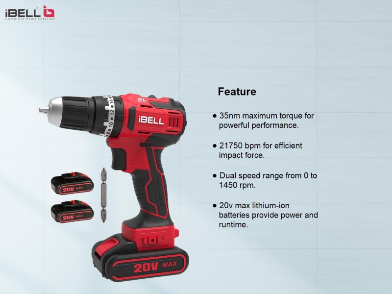 Ibell cordless drill online machine