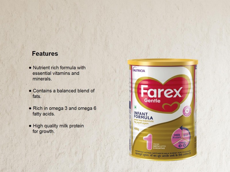 Farex baby 2024 milk powder