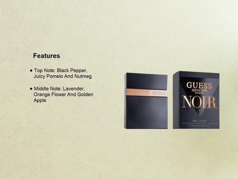 GUESS Seductive Homme Noir Eau de Toilette 100 ml