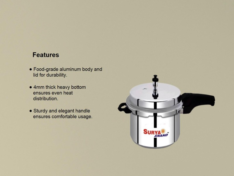 SURYA ANAND 10 12 combo pack 10 L 12 L Pressure Cooker Price in