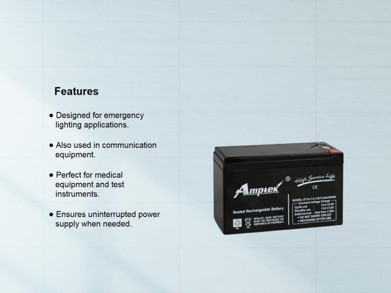 Amptek Weighing Scales Battery