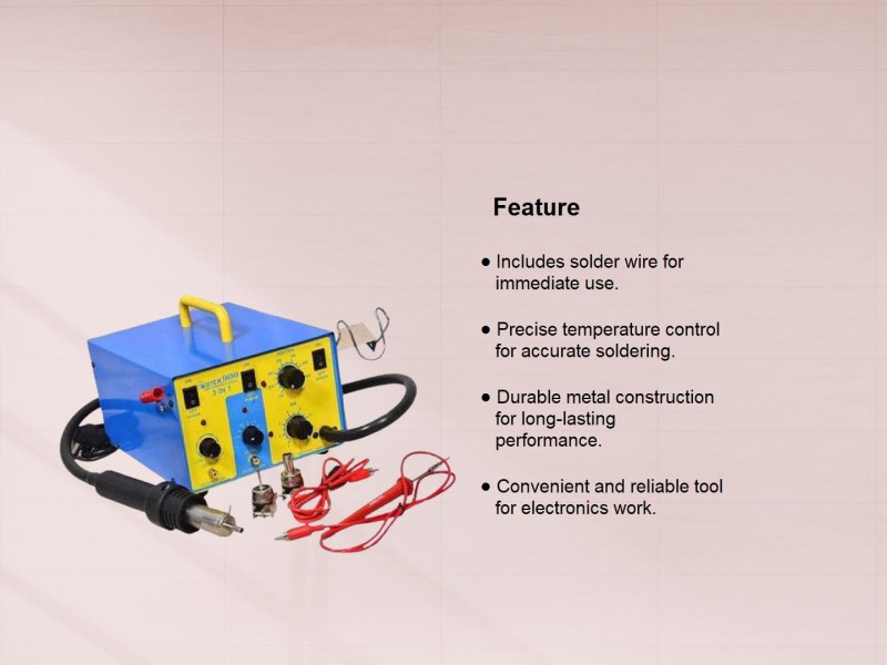 Hot Air Gun SMD Rework Station, 50 to 600 deg C, 30 W at Rs 3200/piece in  New Delhi