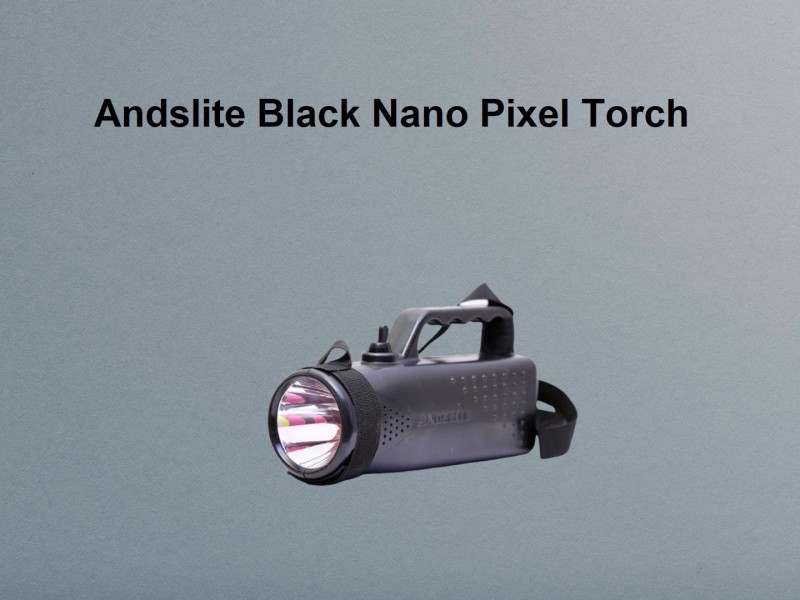 ANDSLITE Black Rechargeable NANO Torch Price in India - Buy