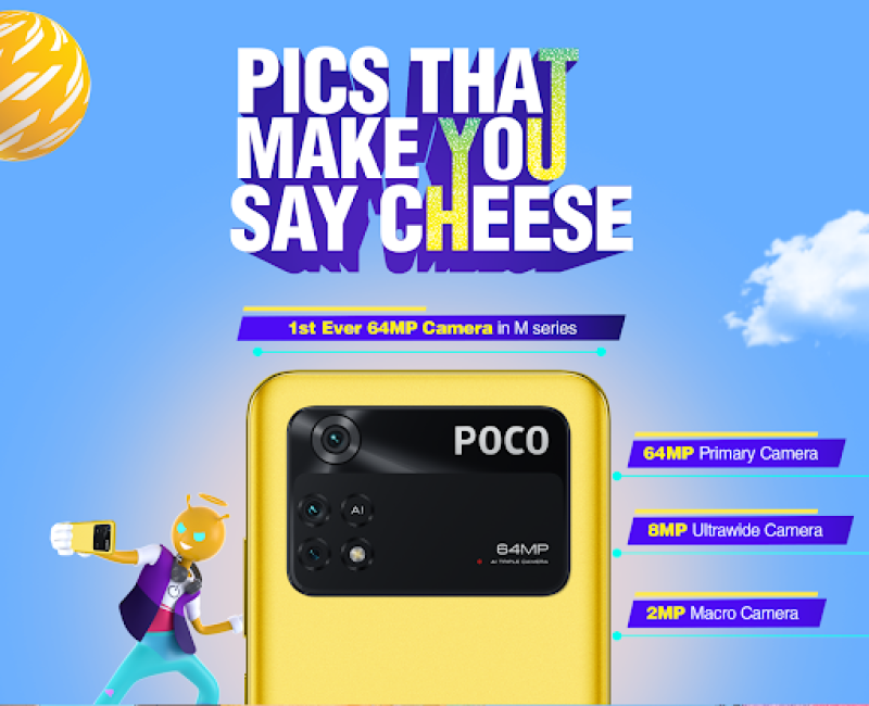 POCO M4 Pro 5G (RAM 8GB, 128GB, Yellow) in Faridabad at best price by The  Mobile Deals - Justdial