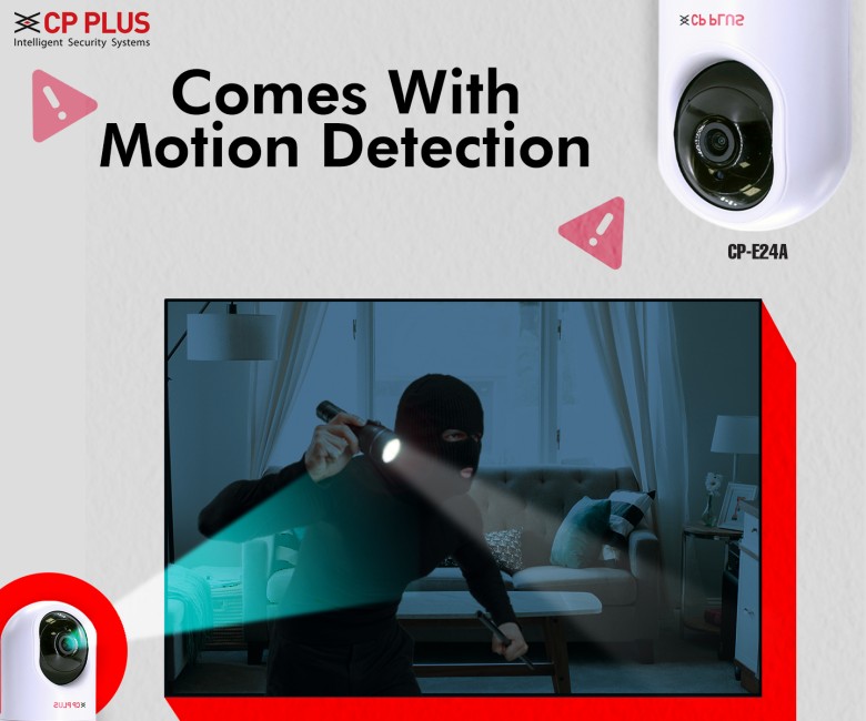 Cp plus hot sale moving camera