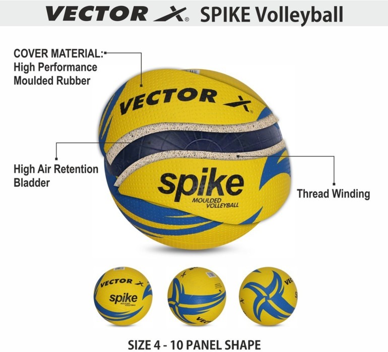 Spike volleyball best sale