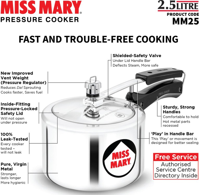 Cooker 2.5 litre sale