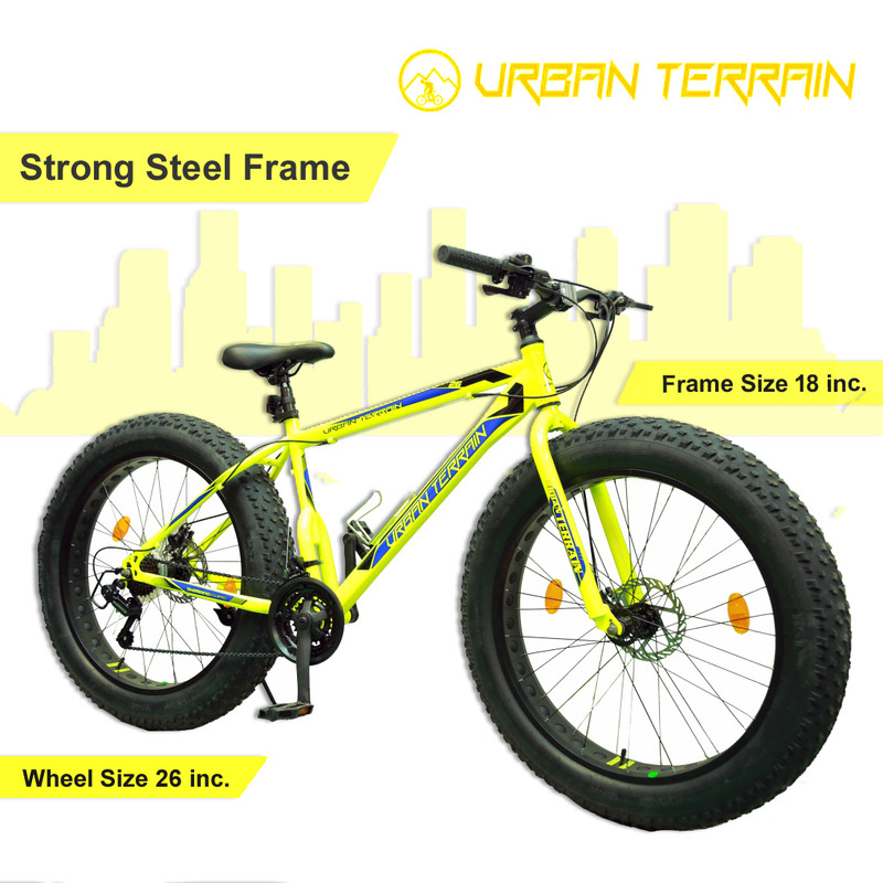 Urban terrain fat tyre outlet cycle