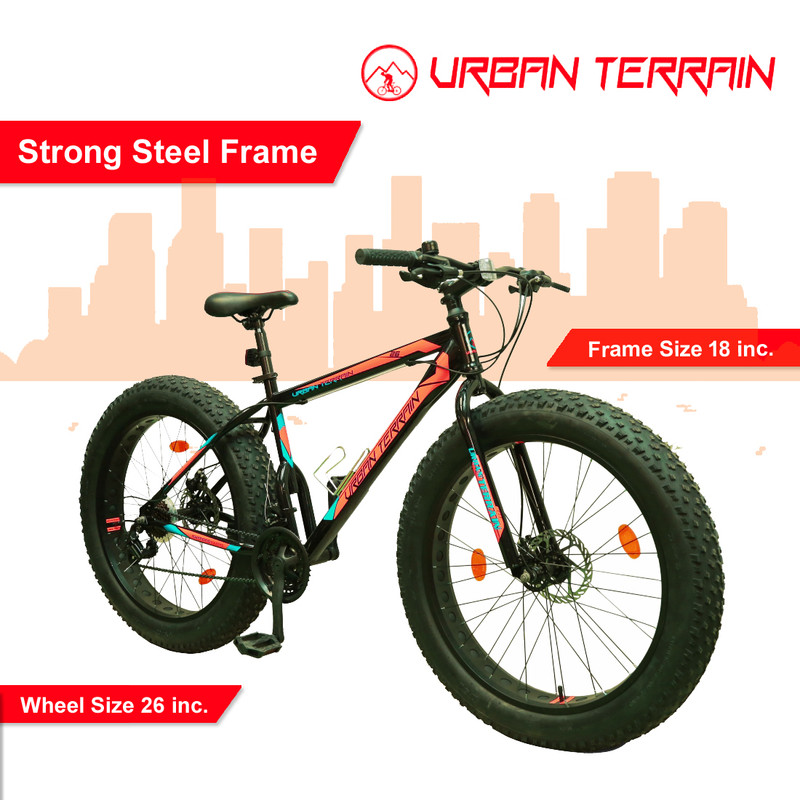 Urban terrain discount fat tyre cycle