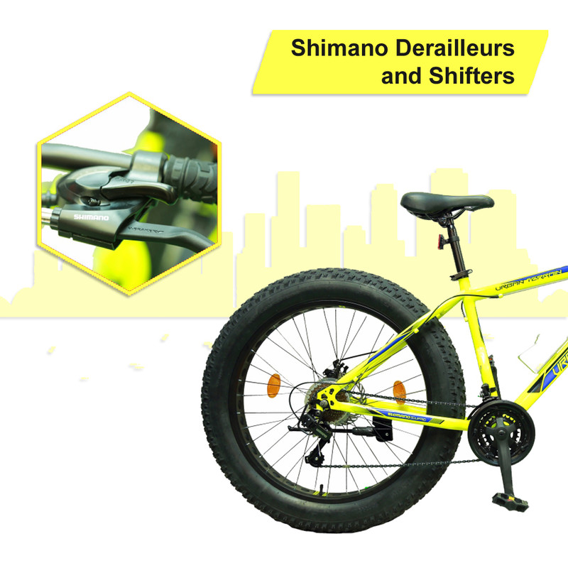 Urban terrain best sale fat tyre cycle
