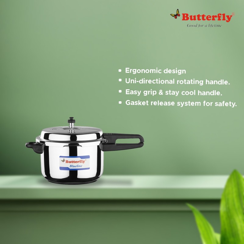 Butterfly blueline pressure cooker 7.5 online litre