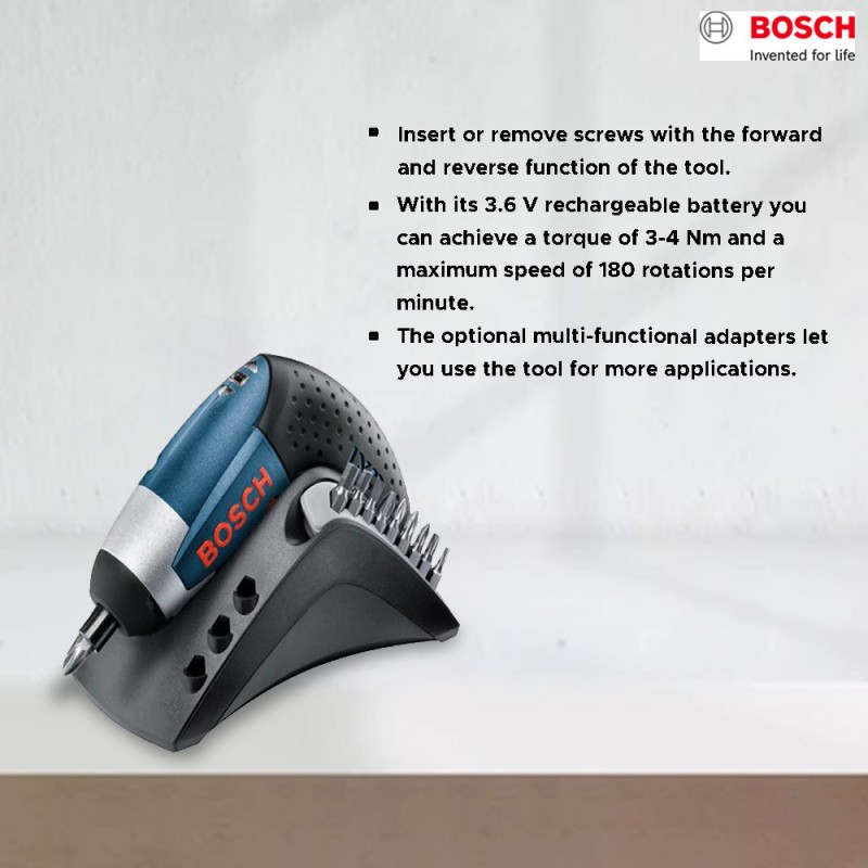 Bosch ixo best sale adapter set