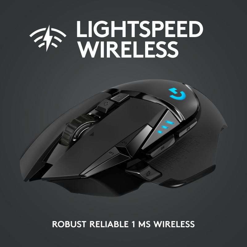 Logitech G502 HERO LIGHTSPEED Wireless Gaming Mouse