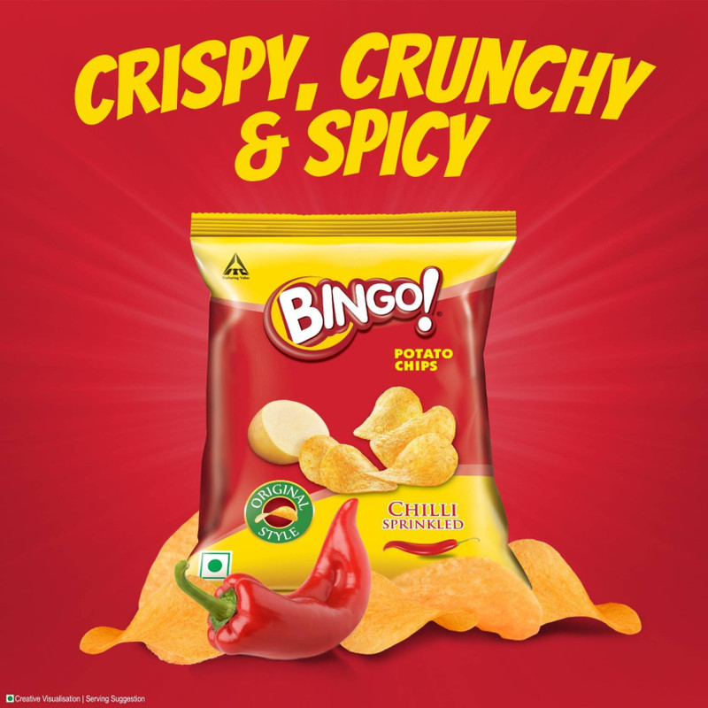 Bingo Yumitos Chilli Sprinkled Chips Price in India Buy Bingo