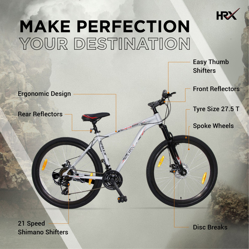 HRX XTRM MTB 500 85 Assembled with Front Suspension 27.5 T