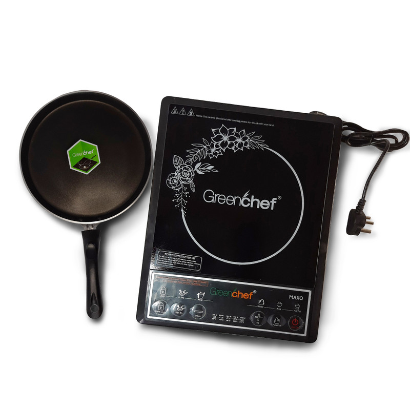 Greenchef Maxo Induction 2000W 250IB Tawa Induction Cooktop