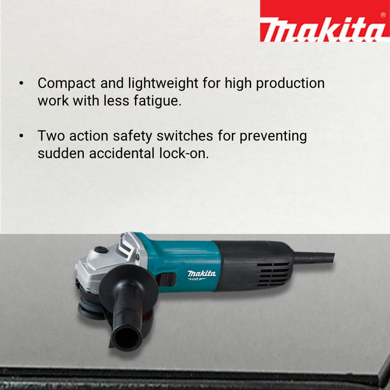 MAKITA M9511B Angle Grinder